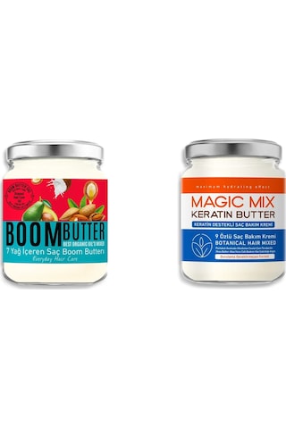 Procsin Boom Butter Herbal Saç Bakım Yağı 190 ML + Magic Mix Keratin Butter 190 ML
