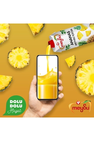 Meysu Ananas Meyveli İçecek 1 Lt X 6 Adet