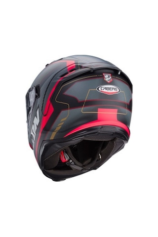 Caberg Avalon X Optıc Motosiklet Kask Gri - Kırmızı - Siyah