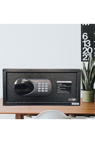 Yuma Ym-802-m Elektronik Şifreli Ve Anahtarlı Çelik Kasa