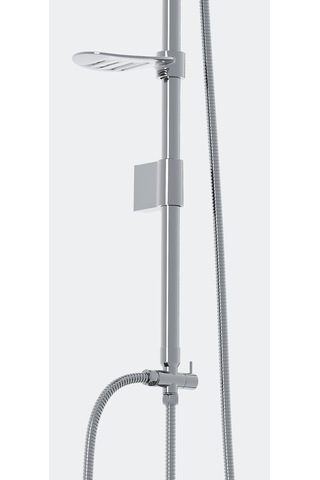 Robot Duş Seti Full Krom Tepe Duş Yağmurlama Sistemi Paslanmaz Krom