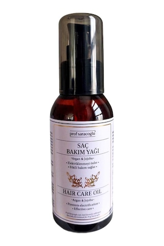 Prof Saraçoğlu Argan & jojoba Saç Bakım Yağı 100 ML
