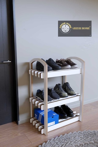 Abzer Home Ayakkabılık Beyaz