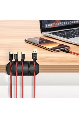3 Adet Kablo Tutucu Sabitleyici, Çok Amaçlı Kullanım İçin Ergonomik Tasarım