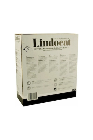 Lindo Cat Premium Aktif Plus Karbonlu Topaklaşan İnce Taneli Kedi Kumu 6 L