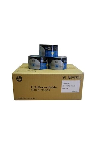 HP Cd-R 700Mb/80Min 56X 600 Adet