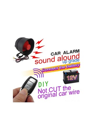 Dancemonkey Genel Araç Alarm Sistemi - 125db Ses, 7 Seviye Duyarlılık, 2 Kumandalı