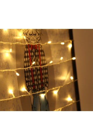 İp Led Işık 10 Metre 8 Modlu Animasyonlu Fişli Şeffaf Kablolu Per