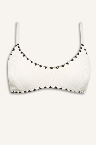 DeFacto Regular Fit Bürümcük Bikini Üstü-Fall in Love E0306AX25SMWT16