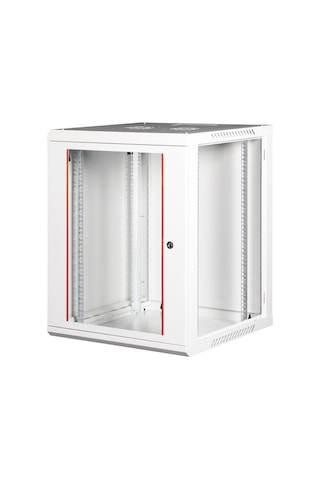 Lande - 15u 19" Duvar Tipi Rack Kabinet Genişlik: 600 Mm Derinlik: 600 Mm Açık Gri