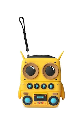 Fortunelane Sarı Ip65 Su Geçirmez Dışarıda Kullanım Bluetooth Hoparlör, Uzun Pil Süresi, Fm Radyo Ve Tf Kart Destekli, Taşınabil