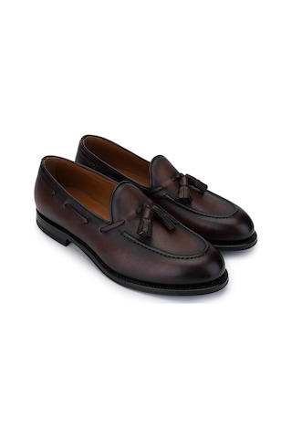 Franceschetti Erkek Hakiki Deri Kahverengi Loafer Ayakkabı 981 2366001 Erk Ayk Sk24-25 T.moro Kahverengi