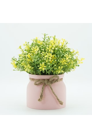 Hangfox Yeşil Orkide Simülasyon Bitkisi - Modern Ev Dekorasyonu, Oturma Odası Masaüstü Süs, Pratik Ve Dayanıklı Dekoratif Bitki Sürekli Yeşil