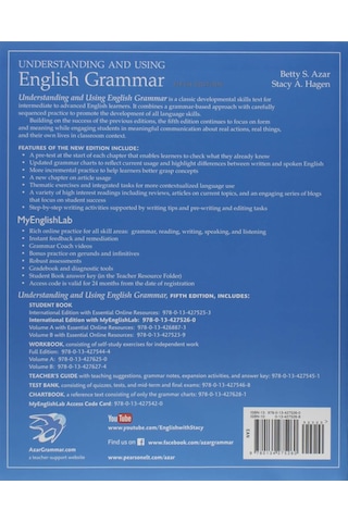 Understanding And Using English Grammar, Sb With Mylab English - International Edition