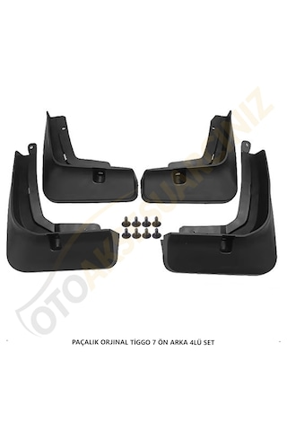Chery Tiggo 7 Paçalık Ön Arka Tozluk Set