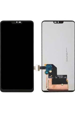 Cbtx Lg G7 Thinq / G710 G710em G710pm Uyumlu Lcd Ekran G710vmp Dijitalleştirici Tam Montaj Siyah