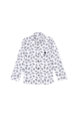 U.s. Polo Assn. Erkek Çocuk Lacivert Gömlek Desenli 50283890-vr033