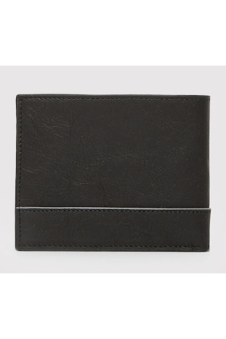 Mavi M0912365-900 Mavi Black Hakiki Deri Cüzdan siyah