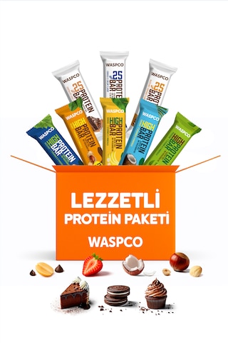 Protein Bar Karma Paketi 8 Adet 8 Çeşit