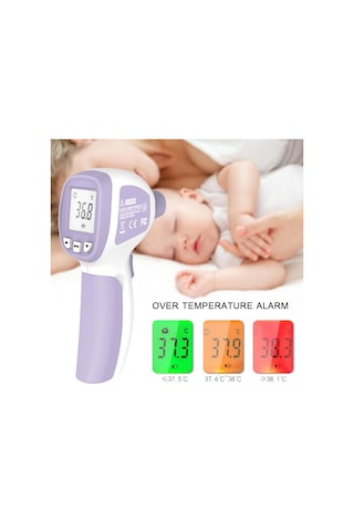 Hangfox Dual Modlu Enstrüman: Düşük Ve Yüksek Hassasiyetli Isı Ölçer, Dokunmadan Kızgınlık Alarmı, 32 Veri Depolama, Lcd Arka Işık, Pil Yok