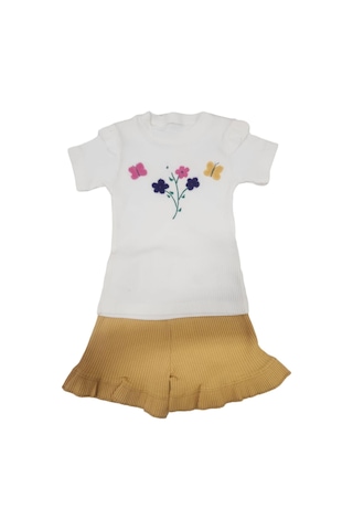 Babydoll 2li Takım Kiddyland Skate Sarı-11177 Sarı