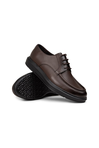 Deery Erkek Kahverengi Deri Comfort Günlük Ayakkabı - 01981mkhvp01 Kahverengi