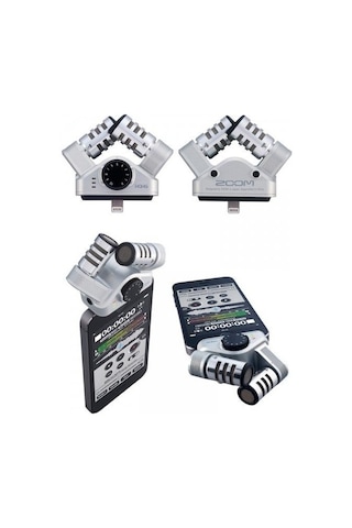 Zoom Iq6 Stereo Kayıt Mikrofonu Iphone/Ipad/Ipod Uyumlu