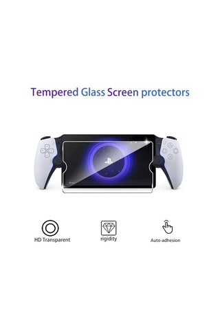 Sony Ps5 Playstation Portal/ps Portal İçin Kırılmaz Cam, 2 Adet 9h Sertlikte Çizilmeye Karşı Dayanıklı Kı