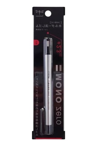 Mono Zero Kalem Silgi, Yuvarlak Uç, 2,3mm, Gümüş