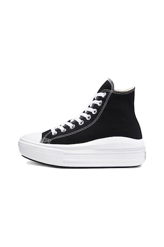 Converse Ctas Move Hi Kadın Günlük Ayakkabı 568497C Siyah-Siyah-36