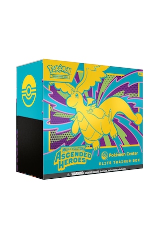 Pokémon Tcg: Mega Evolution-ascended Heroes Pokémon Card Center Elite Trainer Box