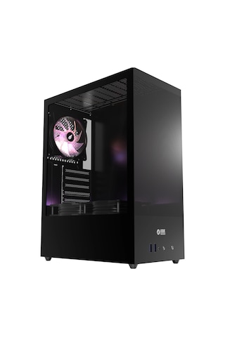 Hawk Gaming Hc310 600w Rgb Mesh Micro Atx Mini Tower Siyah Gaming Oyuncu Kasa