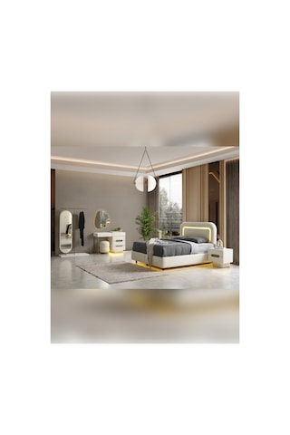 Beydüz Mobilya %100 Mdf Elagante Yatak Odası Takımı