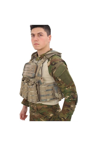 Single Sword Kasırga Tactical Balistik Plaka Takılabilen Açık Cepli Hücum Yeleği Atacs