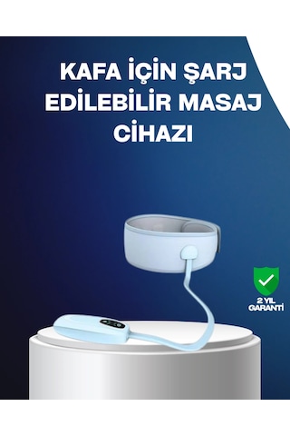 Yumuşak Dokulu Baş Masaj Bandı Günlük Kullanıma Uygun Çok Renkli