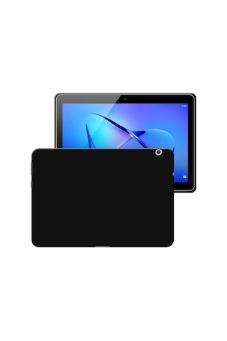 Huawei Uyumlu Mediapad T5 10,1 İnç Rubber Yıkanabilir Silikon Kılıf