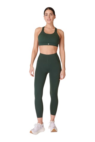 Sweaty Betty Power Ultrasculpt High Waist 7/8 Workout Leggings 8022 Yeşil