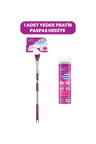 Pratik Paspas Çift Sıkmalı Yedek Hediyeli