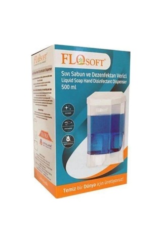 Northcity Plastik Büyük Şeffaf Sıvı Sabunluk 1000 Ml. Royaleks-f086 5067 - Şeffaf