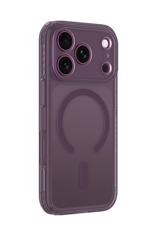 Apple iPhone Uyumlu 18 Pro Max Kılıf M-safeli Airbag Tasarımlı Amazingthing Titan Pro Lens Serisi Kapak Mor
