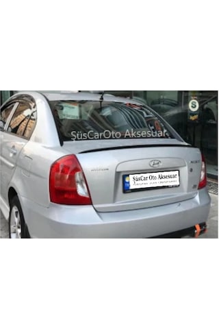 Hyundai Accent Era Bagaj Üstü Spoiler Bagaj Çıtası Piano Black