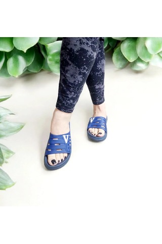 Günlük Rahat Taban Eva V Deniz,havuz.plaj Terliği Lacivert