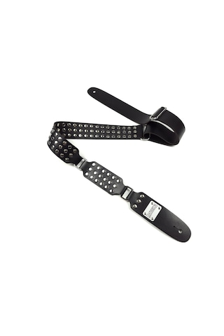 Leatherton Lt Striker Hakiki Deri Gitar Askısı Siyah