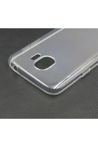 Samsung Uyumlu Galaxy J2 Pro 2018 Kılıf Zore Süper Silikon Kapak Renksiz