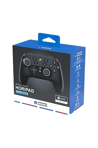 Hori Horipad Pc Kablosuz Steam Controller Lisanslı Kumanda Midnight Black