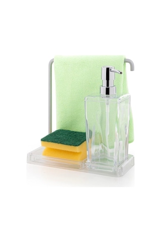 Luna Mutfak Sıvı Sabunluk-şeffaf-1164