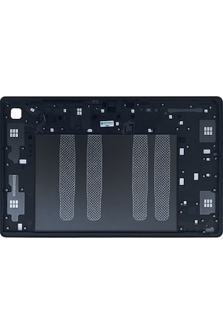 Samsung Galaxy Tab Uyumlu A7 Sm-t500 Arka Kapak Kasa Gümüş