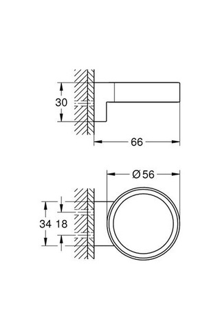 Grohe Selection Sabunluk Tutacağı - 41027al0 Antrasit