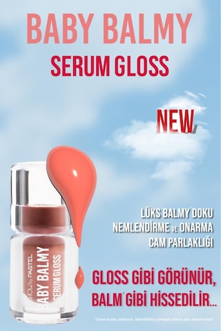 Pastel Show By Baby Balm Serum Gloss 32 Dune Dudak Parlatıcısı 32
