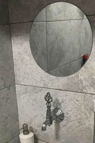 Yuvarlak 3mm Gerçek Banyo Aynası 30 Cm